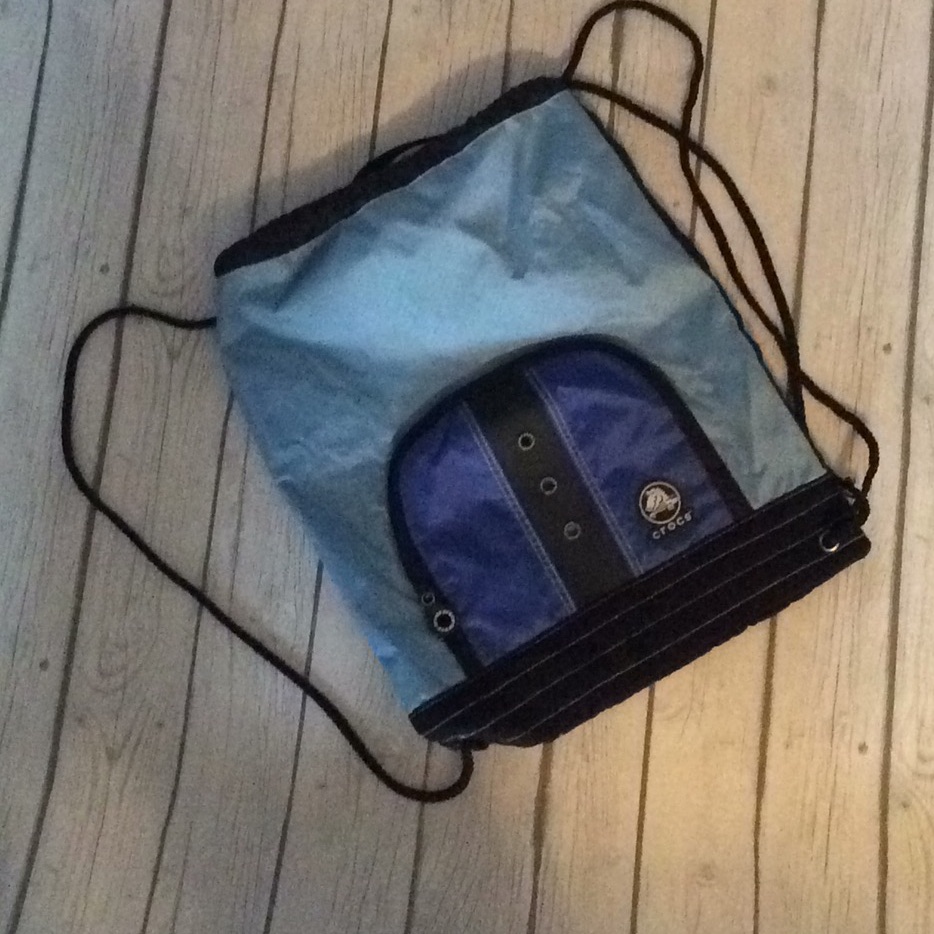 Crocs Drawstring Bag